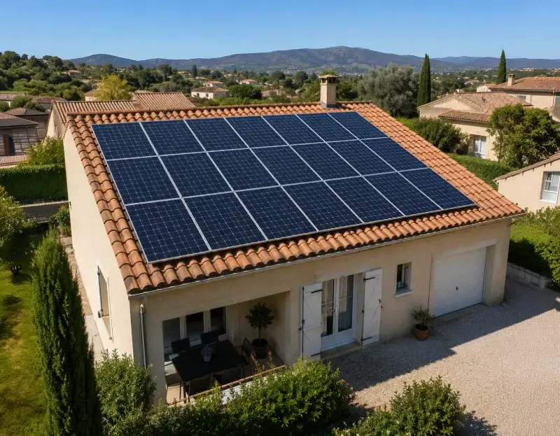 Prime à l'autoconsommation panneaux solaires Saturargues — aide financière de l'État